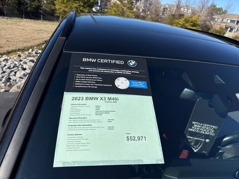 Certified 2023 BMW X3 M40i w/ Premium Package image 20