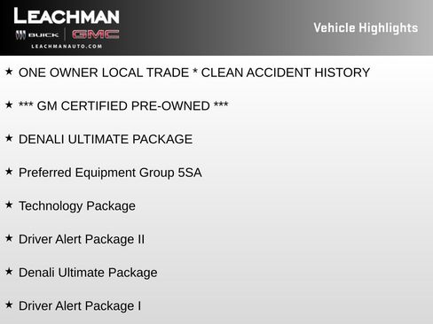 Certified 2021 GMC Sierra 1500 Denali w/ Denali Ultimate Package AWD/4WD image 7