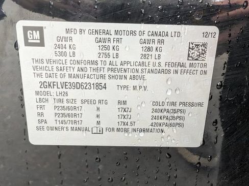 Used 2013 GMC Terrain SLT w/ Safety Package AWD/4WD image 10