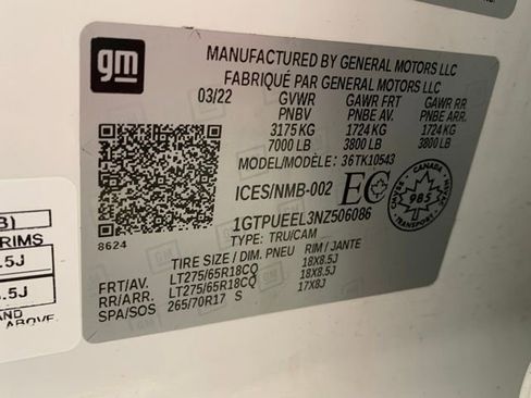 Used 2022 GMC Sierra 1500 AT4 w/ AT4 Preferred Package AWD/4WD image 37