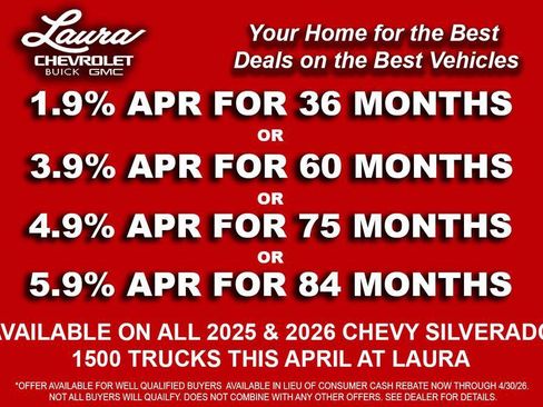 New 2026 Chevrolet Silverado 1500 RST AWD/4WD image 4
