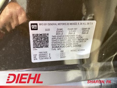Used 2023 Chevrolet Equinox LT AWD/4WD image 9
