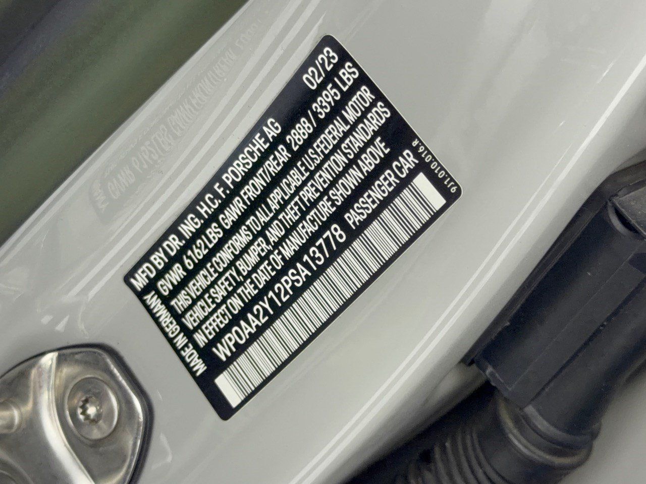 Certified 2023 Porsche Taycan RWD image 31