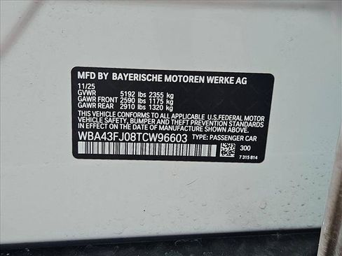 Used 2026 BMW 530i w/ M Sport Package RWD image 15