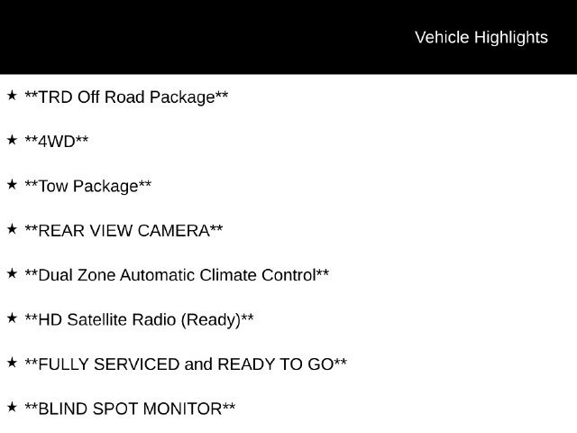 Used 2018 Toyota Tundra SR5 w/ TRD Off Road Package AWD/4WD image 11