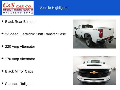 Used 2025 Chevrolet Silverado 2500 W/T w/ WT Convenience Package image 19