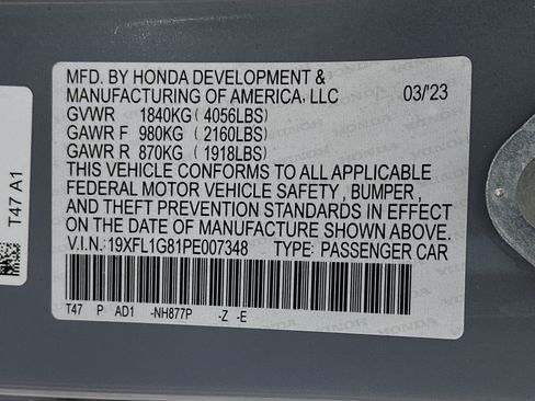 Used 2023 Honda Civic Sport Touring image 32
