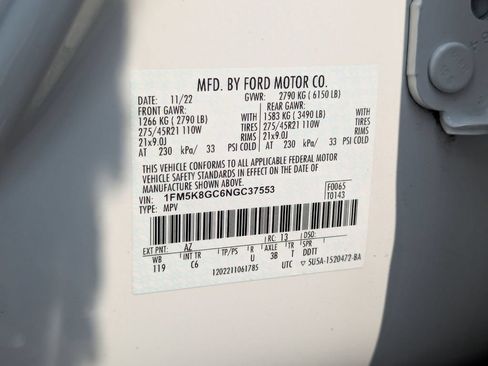 Used 2022 Ford Explorer ST w/ Equipment Group 401A AWD/4WD image 33