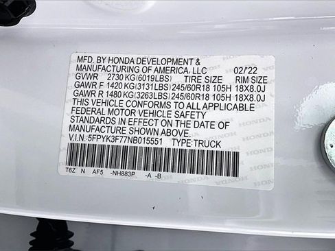 Used 2022 Honda Ridgeline RTL-E image 20