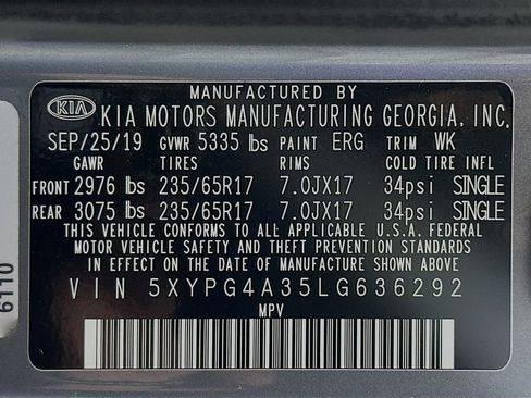 Used 2020 Kia Sorento LX w/ LX I4 Convenience Package image 38