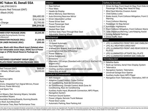 New 2026 GMC Yukon XL Denali w/ Sun & Power Step Package image 3