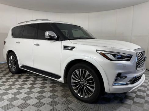 Used 2021 INFINITI QX80 Sensory w/ All-Season Package RWD image 14