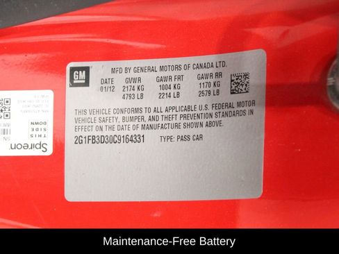 Used 2012 Chevrolet Camaro LT image 20