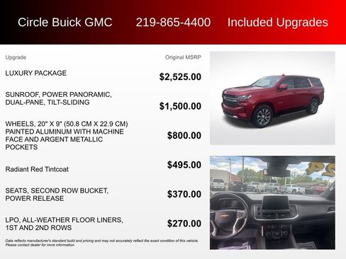 Used 2024 Chevrolet Tahoe LT w/ Luxury Package AWD/4WD image 3