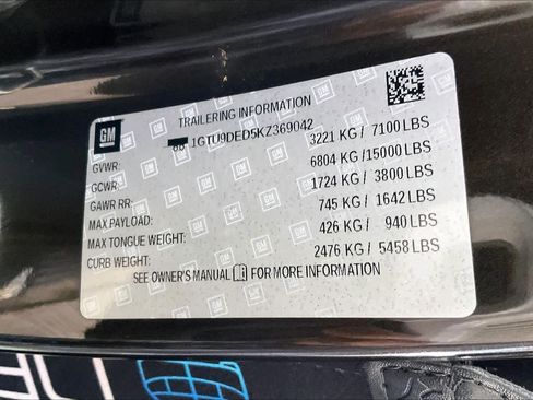 Used 2019 GMC Sierra 1500 SLT w/ SLT Premium Plus Package image 33