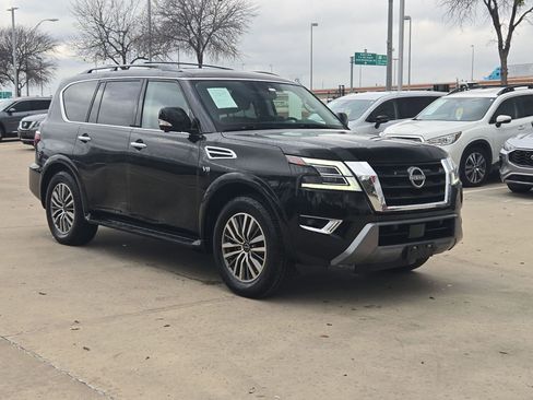 Used 2021 Nissan Armada SL w/ Captain's Chairs Package image 1
