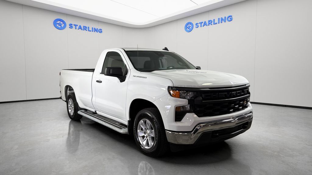 Certified 2025 Chevrolet Silverado 1500 W/T RWD image 28
