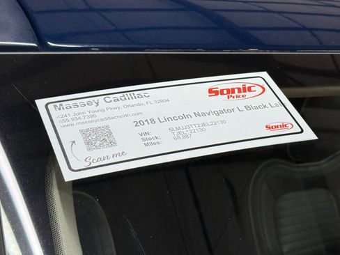 Used 2018 Lincoln Navigator L Black Label image 58