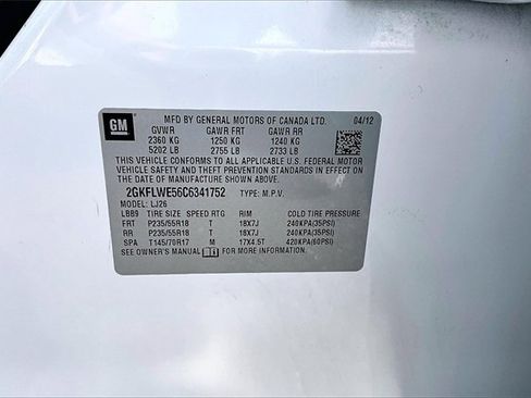 Used 2012 GMC Terrain SLT image 17