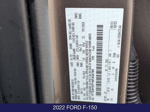 Certified 2022 Ford F150 XLT w/ Equipment Group 302A High AWD/4WD image 29