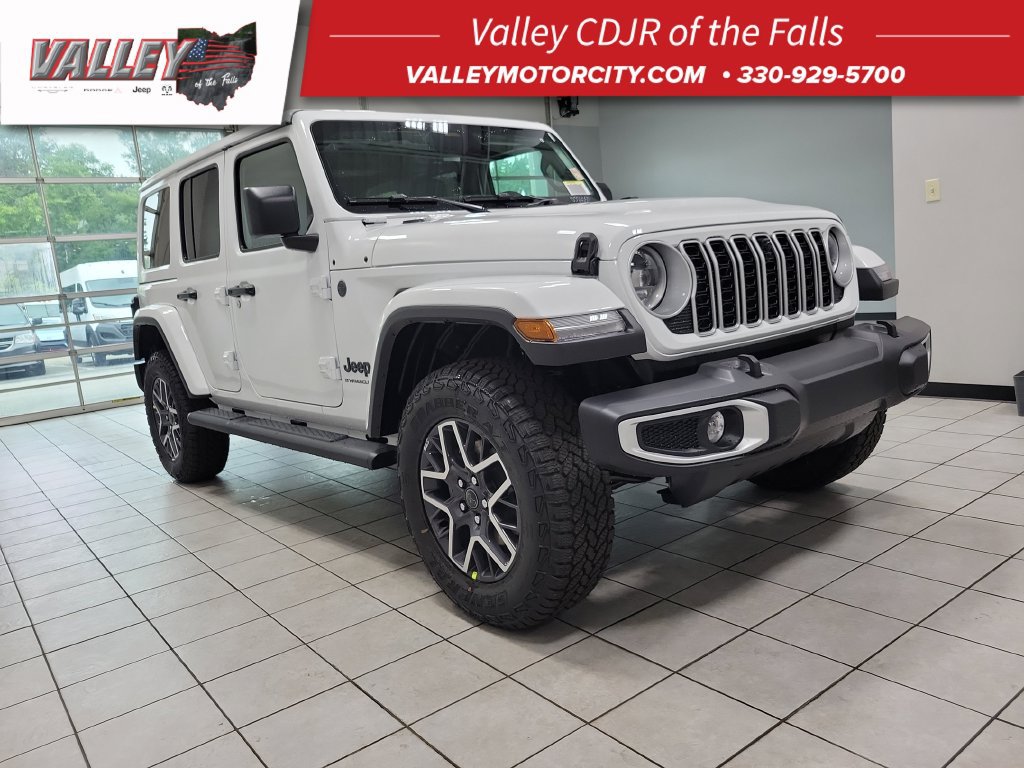 New 2026 Jeep Wrangler Unlimited Sahara w/ Technology Group AWD/4WD 360° Tour