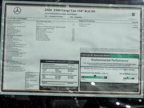 Used 2026 Mercedes-Benz Sprinter 2500 image 21