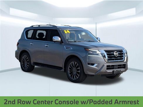 Used 2024 Nissan Armada Platinum w/ Captain's Chairs Package RWD image 9