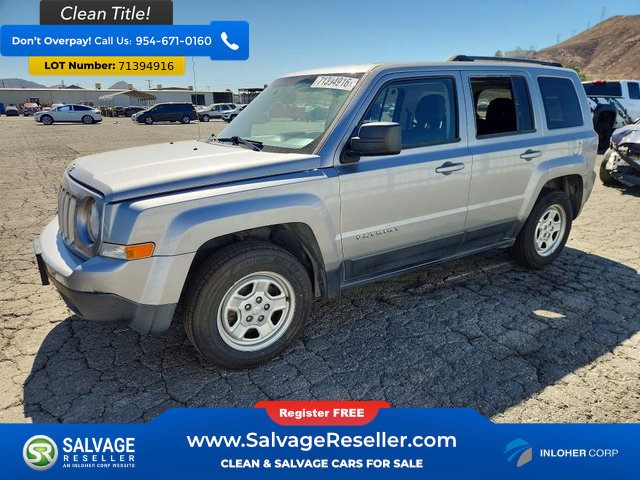Used 2015 Jeep Patriot Sport w/ Power Value Group FWD image 1