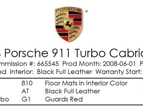 Used 2008 Porsche 911 Turbo AWD/4WD image 5