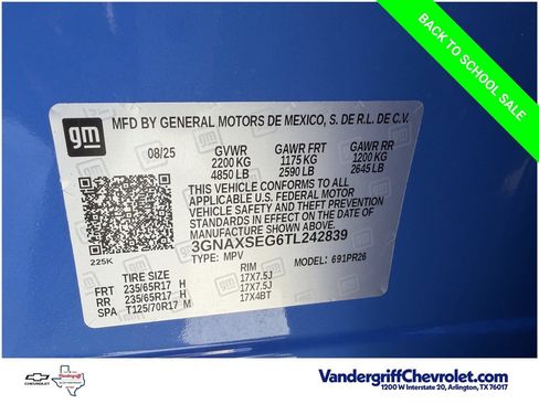 Used 2026 Chevrolet Equinox ACTIV AWD/4WD image 28