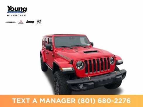 Used 2023 Jeep Wrangler Unlimited Rubicon 392 w/ Trailer Tow Package AWD/4WD image 2
