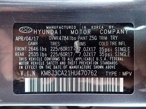 Used 2017 Hyundai Tucson Eco image 13