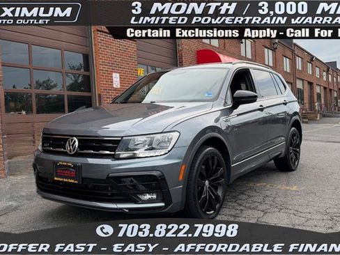 Used 2021 Volkswagen Tiguan SE R-Line AWD/4WD image 1