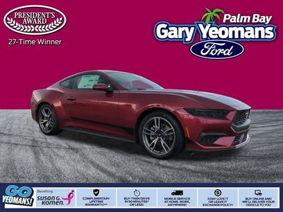 New 2025 Ford Mustang Coupe w/ Wheel & Stripe Package