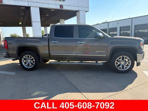 Used 2014 GMC Sierra 1500 SLT w/ SLT Crew Cab Value Package RWD image 3