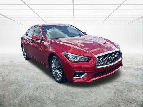 Used 2022 INFINITI Q50 Luxe w/ Cargo Package AWD/4WD image 2