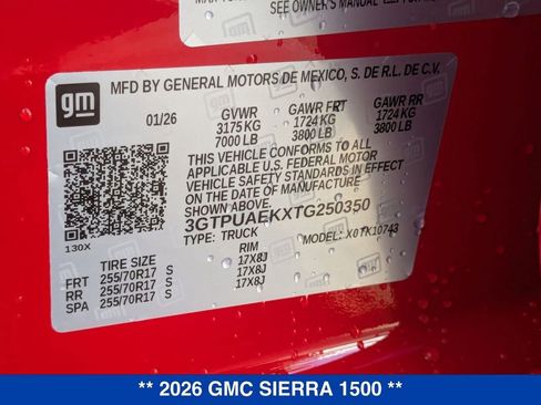 New 2026 GMC Sierra 1500 Pro image 31