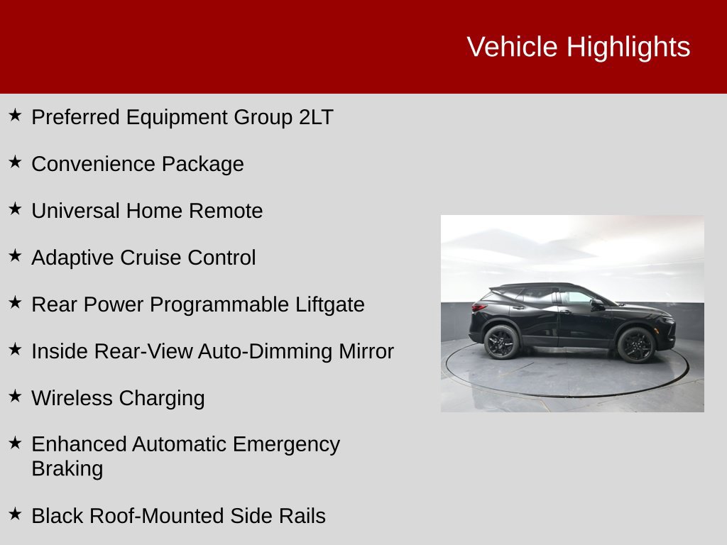 New 2026 Chevrolet Blazer LT w/ Convenience Package AWD/4WD image 2