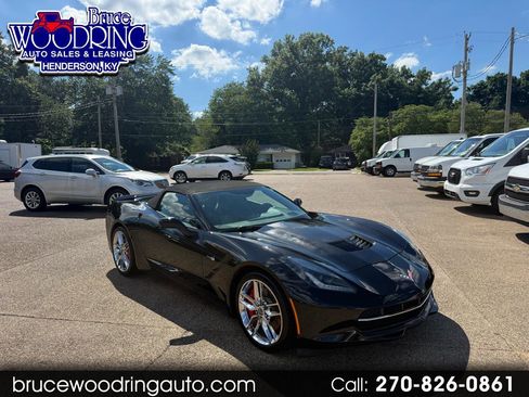 Used 2014 Chevrolet Corvette Stingray Convertible w/ 2LT Preferred Equipment Group RWD image 1