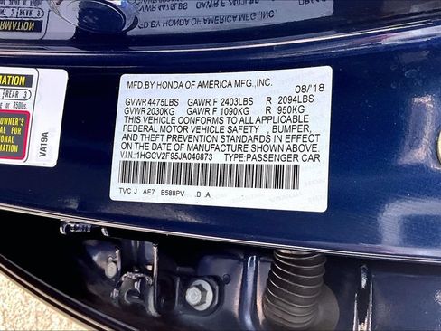 Used 2018 Honda Accord Touring image 35