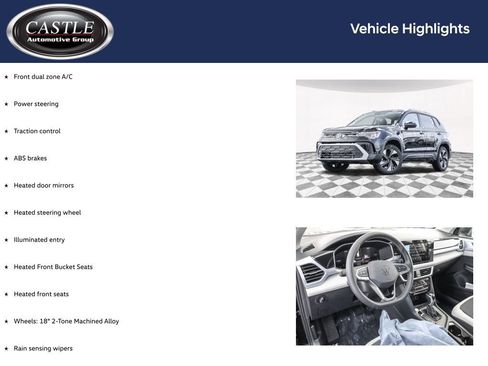 New 2026 Volkswagen Taos SE AWD/4WD image 3