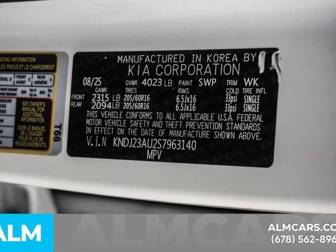Used 2025 Kia Soul LX w/ LX Technology Package FWD image 48