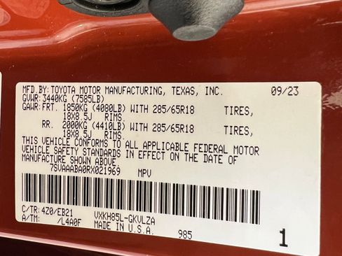 Used 2024 Toyota Sequoia TRD Pro image 21