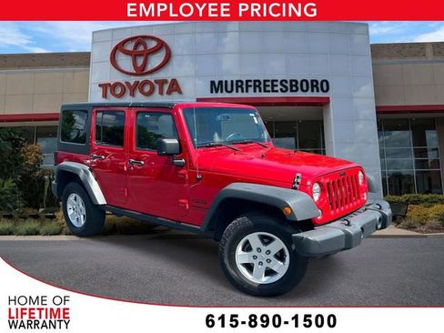 Used 2014 Jeep Wrangler Unlimited Sport w/ Quick Order Package 24S AWD/4WD image 1