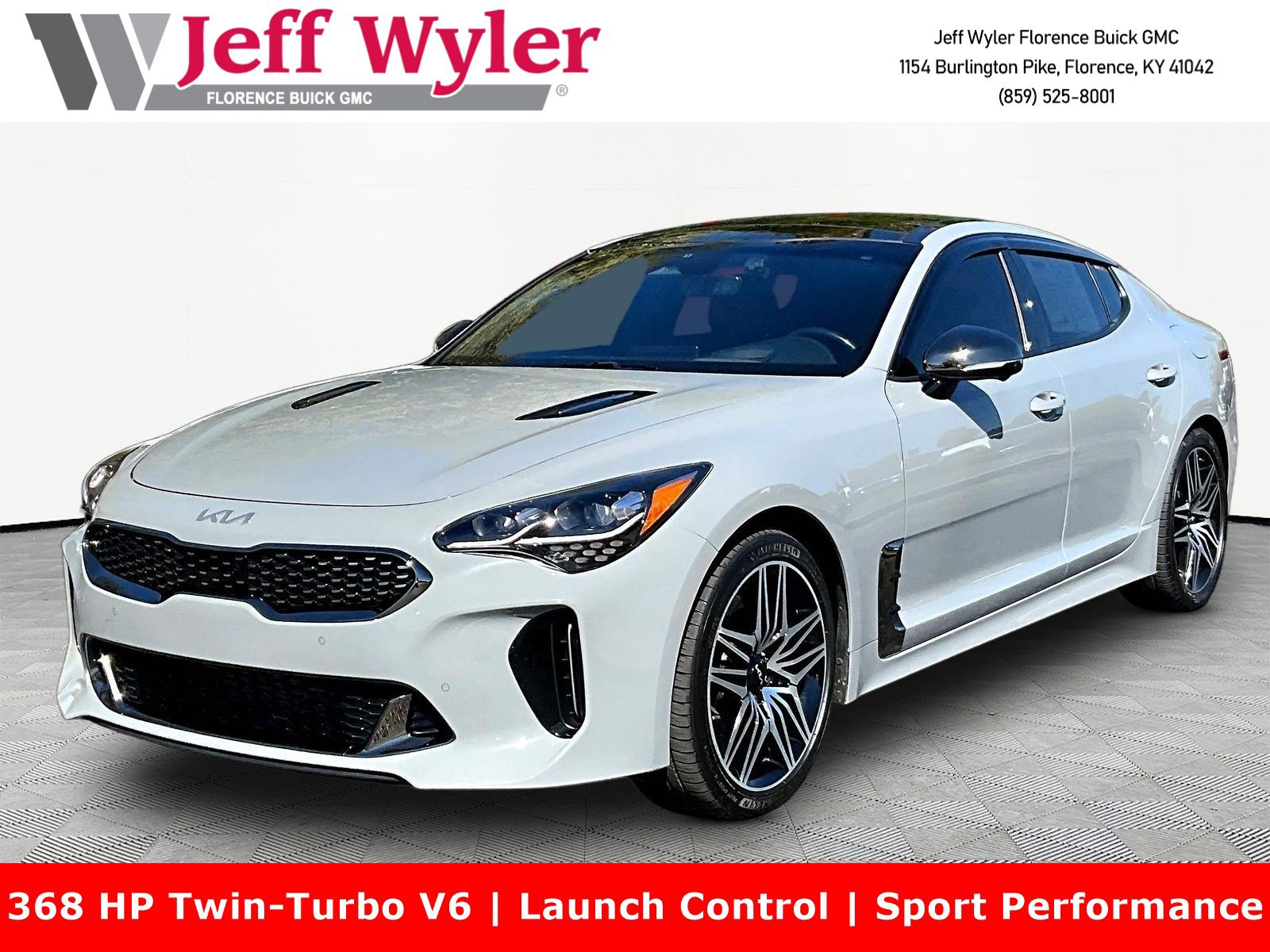 Used 2022 Kia Stinger GT2 w/ Red Interior Color Package AWD/4WD image 1