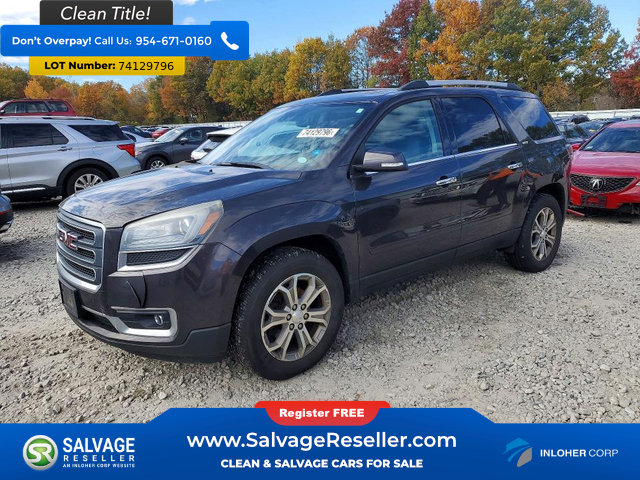 Used 2015 GMC Acadia SLT w/ Open Road Package AWD/4WD image 1