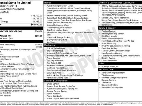 Used 2023 Hyundai Santa Fe Limited w/ Winter Weather Package AWD/4WD image 23