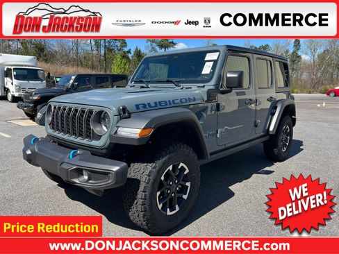 Used 2025 Jeep Wrangler Unlimited Rubicon 4xe AWD/4WD image 1