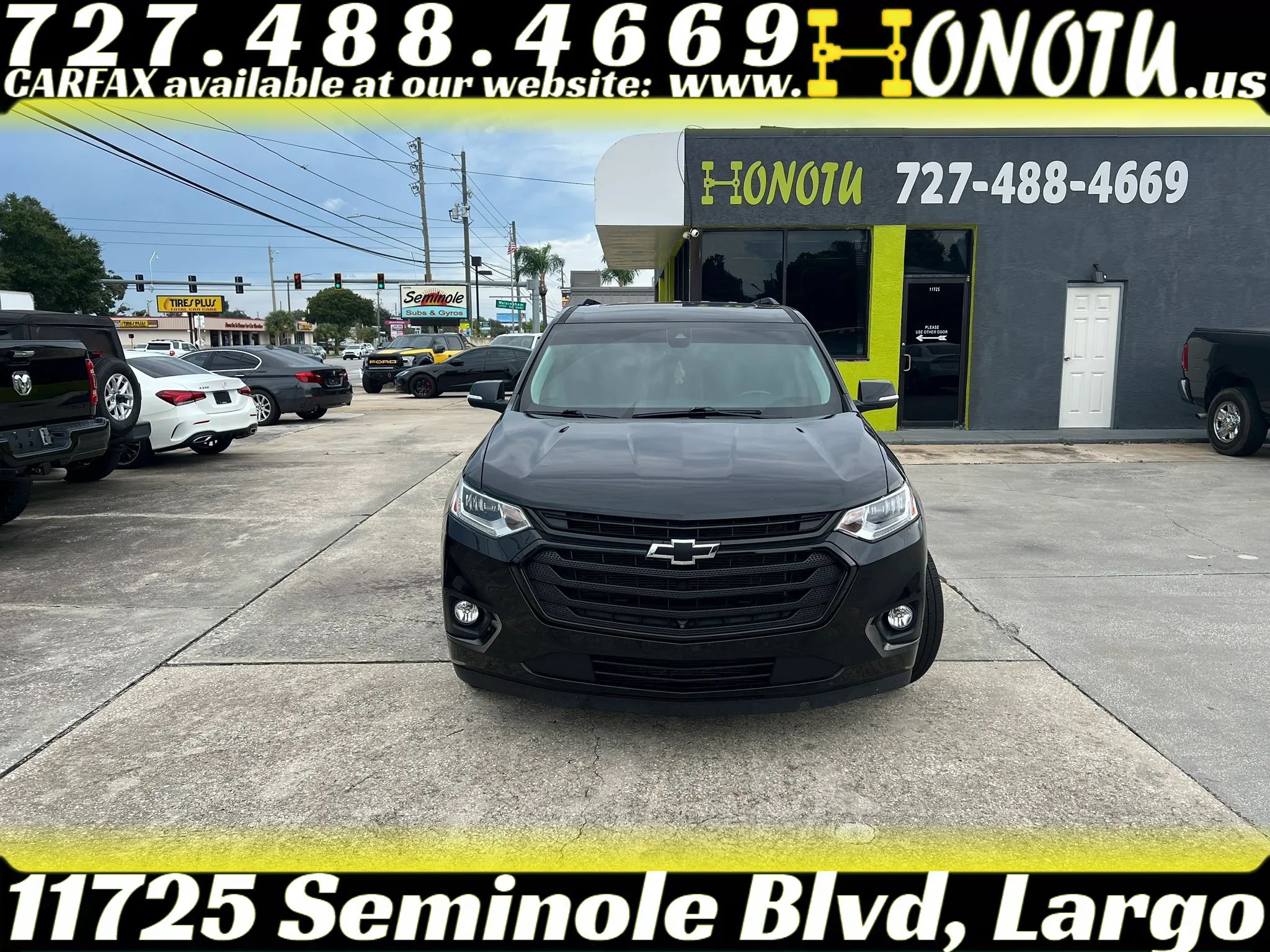 Used 2021 Chevrolet Traverse Premier w/ Redline Edition FWD image 2