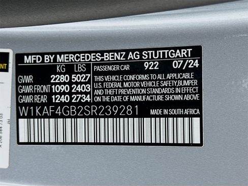 Certified 2025 Mercedes-Benz C 300 Sedan image 34